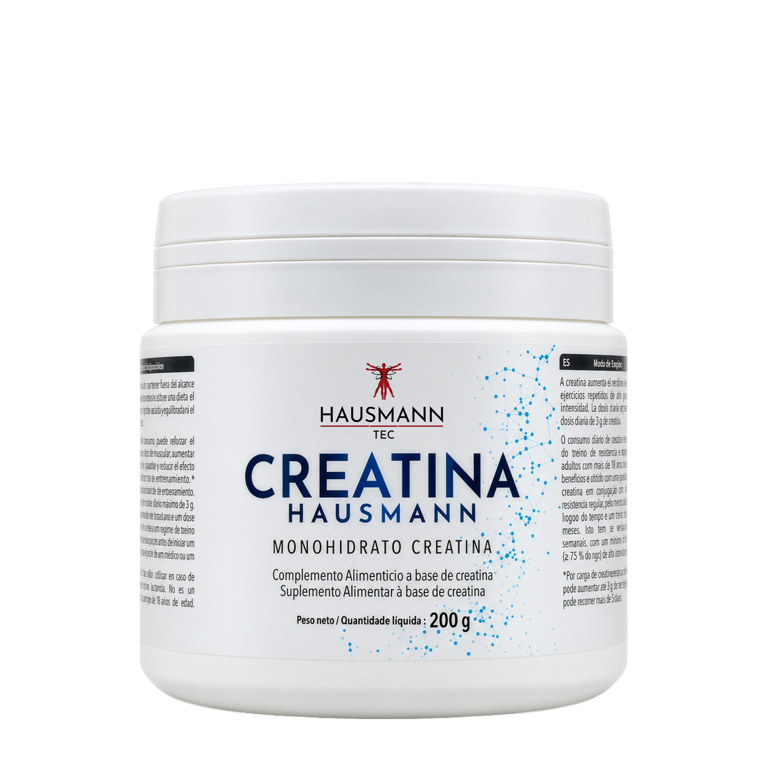 CREATINA POLVO 200 GRAMOS HAUSMANN