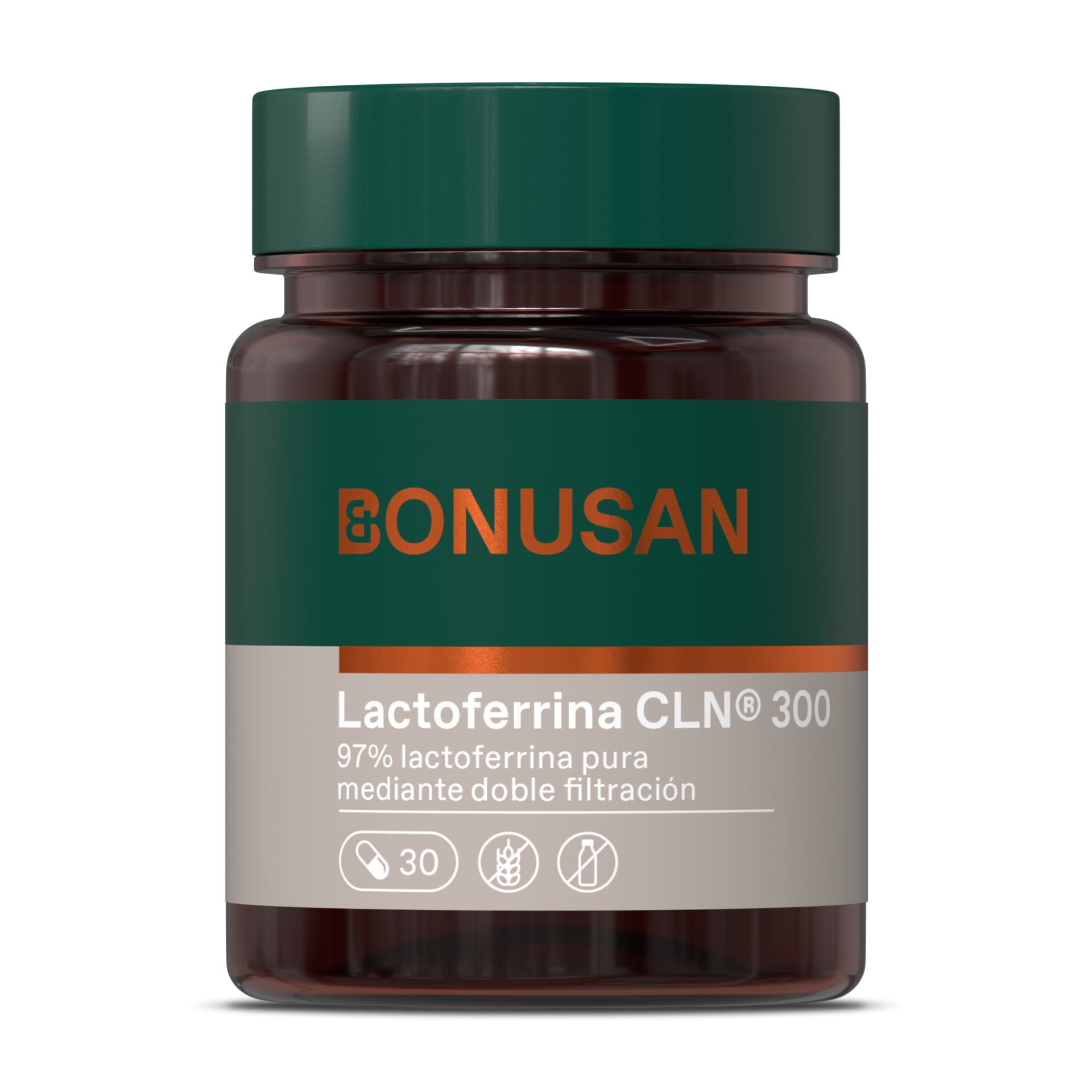 LACTOFERRINA CLN® 300 MG 30 CAPS BONUSAN